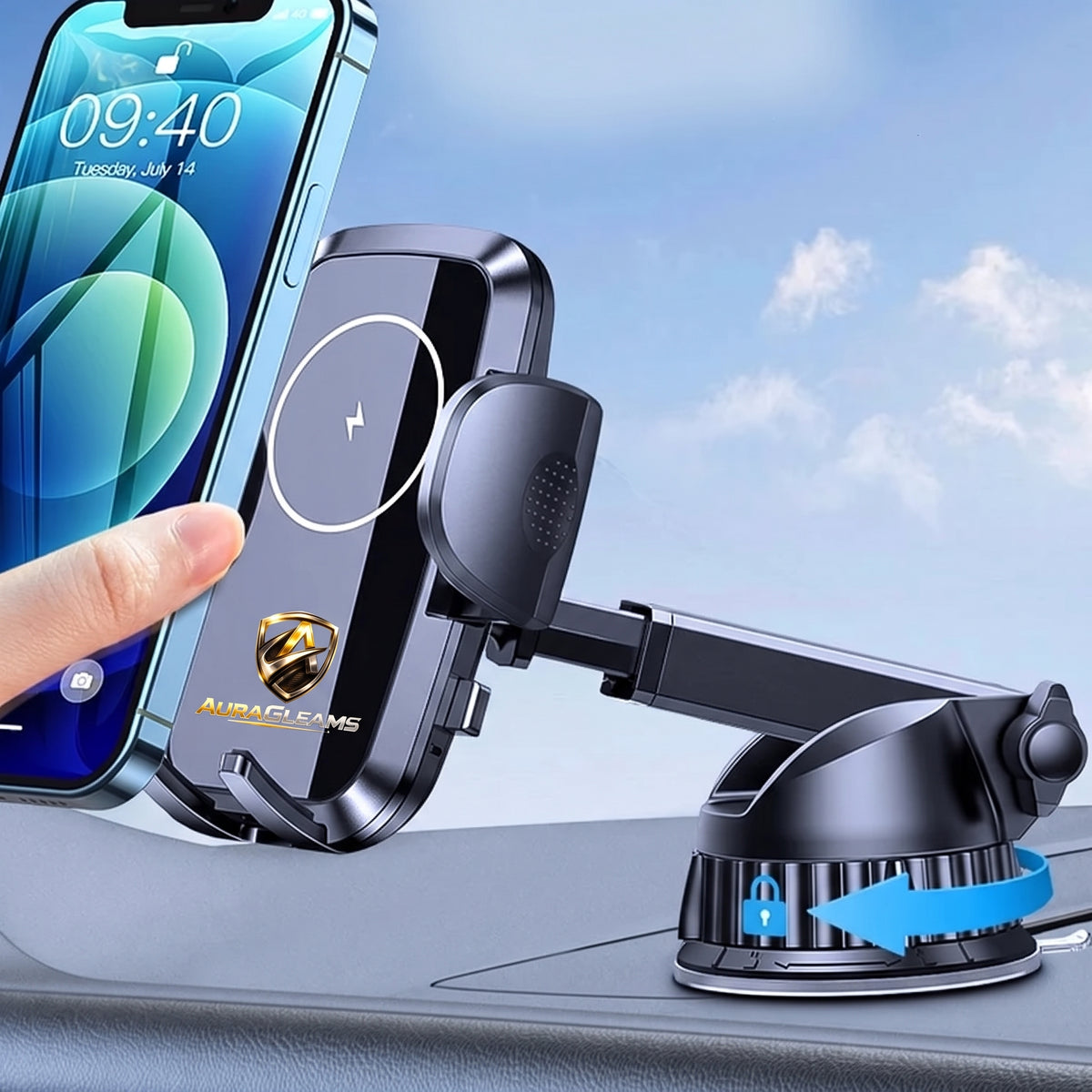 AuraGleams JR-ZS241 15W Fast Charging Wireless Charger