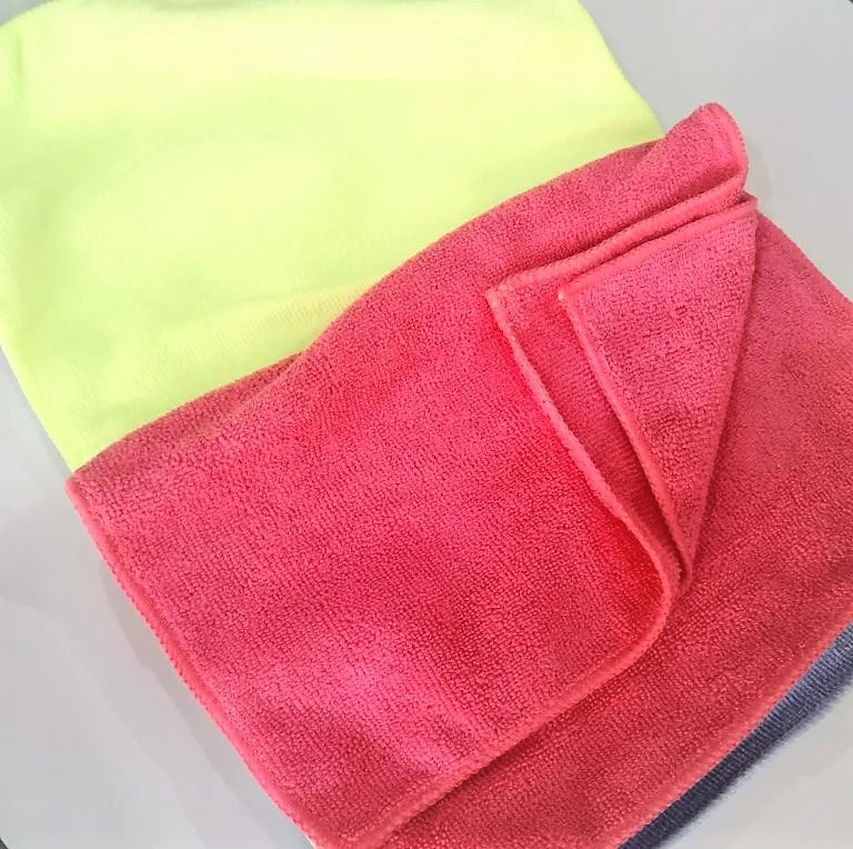 AuraGleams Soft Microfiber Towels 6 Pack