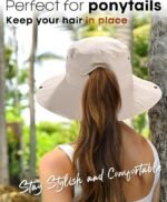 Sun Hats for Women Ponytail - Image 3